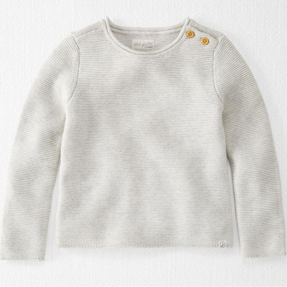 Little Planet Toddler Organic Cotton Knit Sweater
